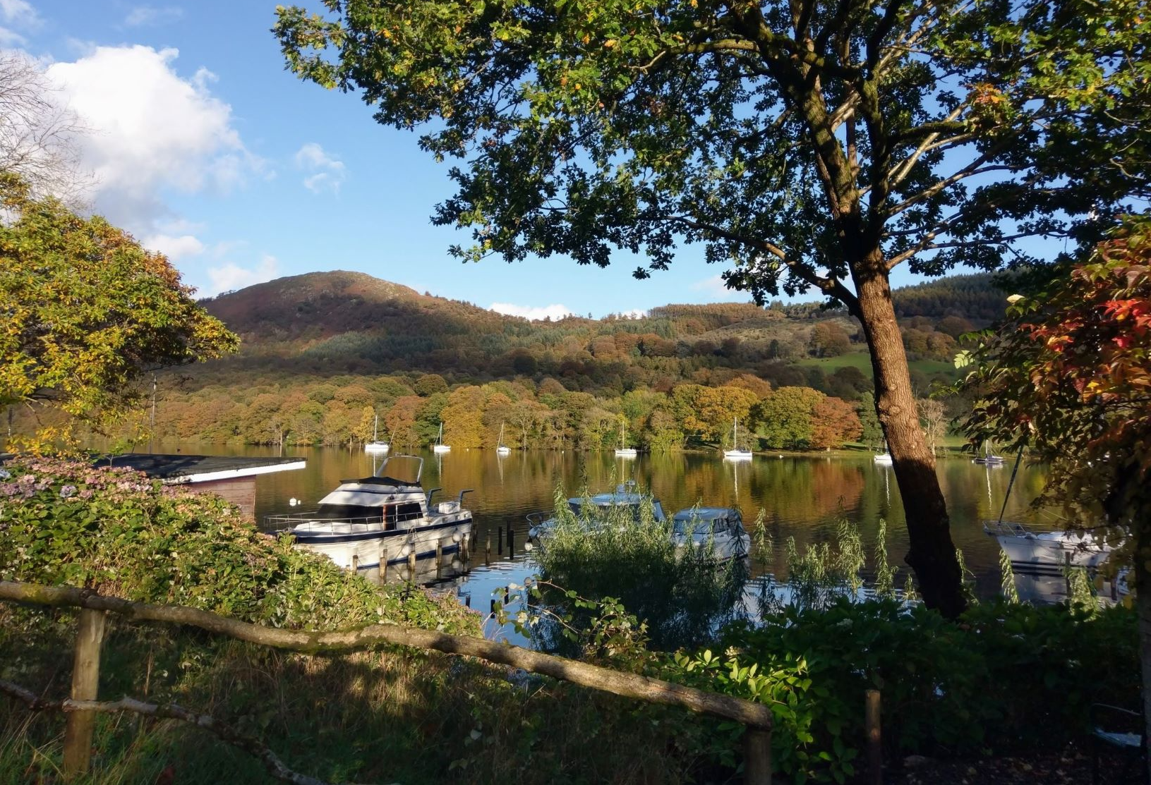 View of Lake Windermere in Autumn