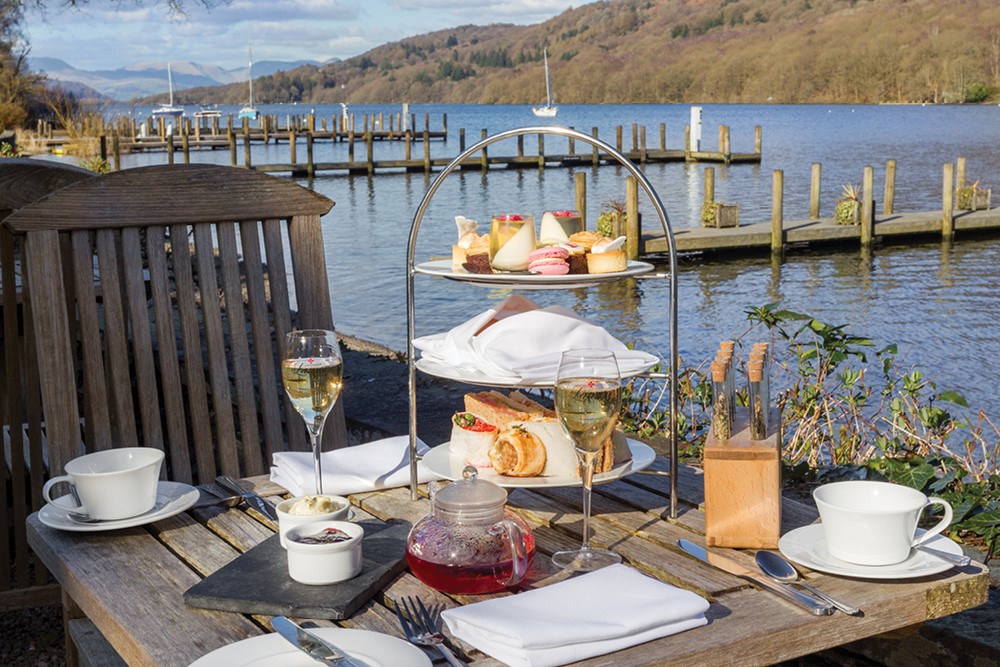 Afternoon Tea By Lake Windermere