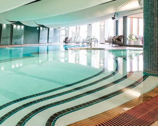 Spa swimming pool view