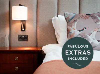 Rooms only £195 per night with fabulous extras
